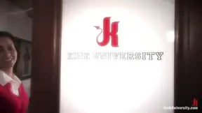 Famous Bobbi Starr gives deepthroat and blowjobs on the road