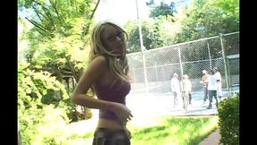 hillary scott takes on multiple cocks in a hardcore interracial gangbang