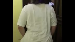Gordinha de 18 anos dan&ccedil_ando funk de calcinha