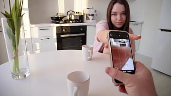 Helped my stepsister take pictures for her boyfriend. Something went wrong, I fucked her.