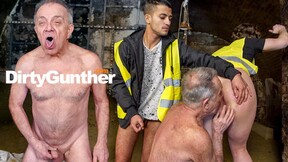 ”Sloppy old man can barely suck”