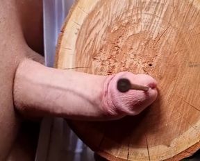 Cock on Big Nail
