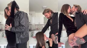 gina gersen kitchen fuck