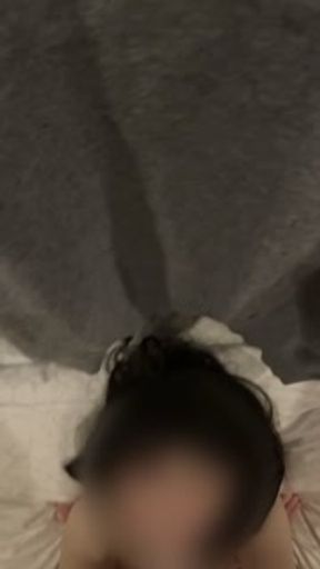 バニーガール姿の彼女と濃厚えっち こっそり触り合いながら丸見えセックスでイキすぎる素人カップル　日本人 女子高生 コスプレ 手マン クンニ 立ちバック 連続絶頂 アクメ