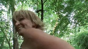 Blonde mature fucking hard and getting her titties creamed