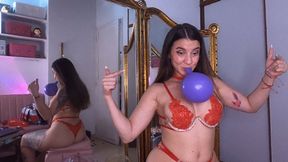 STP BALLOON 18 --LILA--