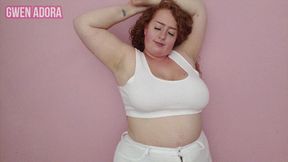 BBW Girlfriend Waxed Her Armpits for You - hd wmv