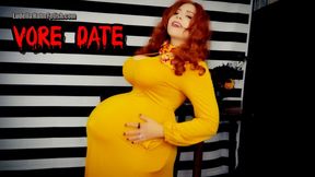 Vore Date - Ludella Swallows POV on ConSENSUAL Vore Date - Rapid Growth with Belly Inflation and Breast Expansion - HD MP4 1080p