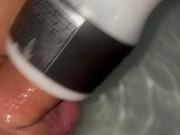 Stamina training with sex toy