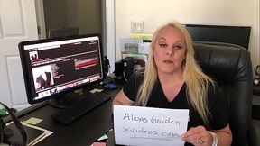 Verification video Alexis Golden