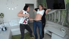 They would punch ME in belly so hard 2 BP
