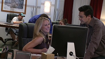 When Natalie Norton gets called into the bosses office, she thinks it may be so that he...