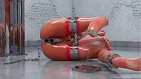 Cyber Captains Embrace Dark Desires in 3D BDSM Fantasy Adventure