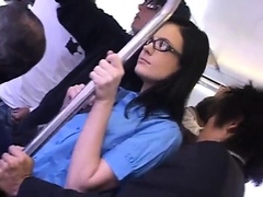 Stephanie Sage In Some Japanese-style (CENSORED) BUS