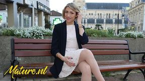 Beautiful French Milf Waiting Outside To Be Picked Up & Fucked In Her Ass - Julie Holly