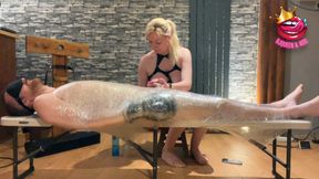 Bondage Wrapped Edging - Ruined Orgasm