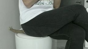 Sitting on a little man and stepping on him for a long time in sneakers MP4 FULL HD 1080p