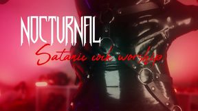 Satanic cock worship 4K