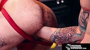 FISTING INFERNO - Logan Loads Drops Down In The Garage Then Gets Bred And Fisted