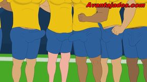 Gay Orgy in the World Cup