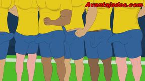 Gay Orgy in the World Cup