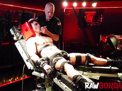 Willing sub Devin Franco gets into a bondage and endure pain for pleasure