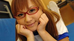 Rinoa Yuuki is a nice girl. She is doing her best in a gym or in the swimming pool. But, behind theses glasses is hiding a slut who likes to suck hard dick.
