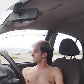 Wanking in the Parking and Cum