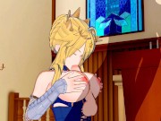 Fate/Grand Order - Artoria Pendragon (Lancer) 3D Hentai