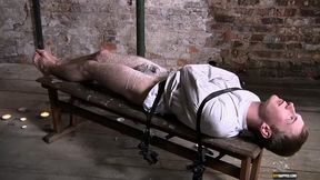 Boy Gets Hot Wax Torment in Straitjacket