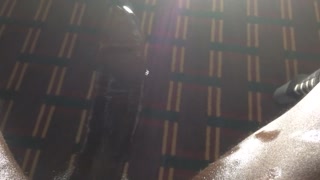 Stroking my black dick until I bust a nut for you sluts