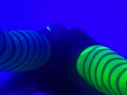 GLOW SLAVE FUCK PARTY