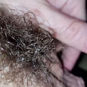 A very private fuck! munichgold is licked, fucked in her hairy horny pussy! Please cum on my hot ass!