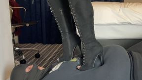 BellPhoenix - One Of These Days My Peep Toe Boots Will Walk All Over You (HD 720p mp4)