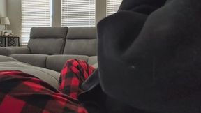 Allergy sneezes while trying to watch a show