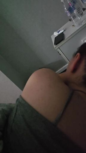 Step mom in middle of the night sneaking into step son bed