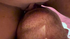 Anong Rides Daniel's Face Raw, Smooth Asian Pussy Grinding & Dripping
