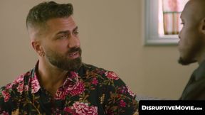 DisruptiveMovie.com - Andre Donovan worships Adam Ramzi's feet in intense foot worshi