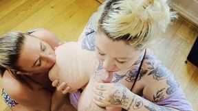 Maisie Lewis, Katie Summer Have Naughty Pt with Mark Knite