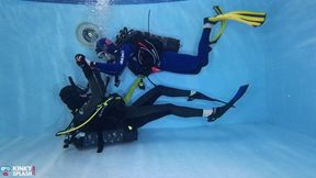 Scuba Babes: Her First Time Underwater! - WMV