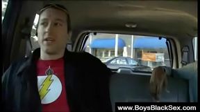 Blacks Thugs Breaking Down Hard Sissy White Boys 24