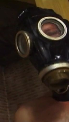 Gas mask and submission - BDSM