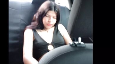 I masturbate in my boyfriend's car and he makes a video.