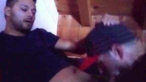 A Curious Guy Sucks His Straight Friend's Big Cock for the First Time and He Loves It