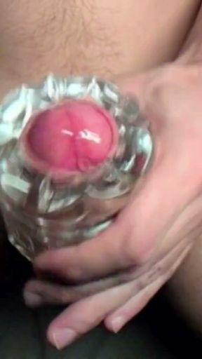 Stroking my cock furiously on four occasions just for you   Clip 1