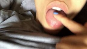 Hot Brunette Amateur Masturbates to Real Orgasm on Webcam