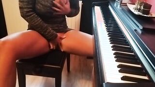 masturbates inside piano lessons caught by professor I have to suck him off.