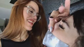 BURPING ON MY GIRL SLAVE (subtittled) PART 1 BY BELLA RUIVA AND BABE CAM BY ALINE FULL HD