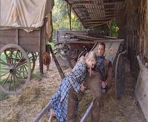 Blonde German Hot Mom with Naturals Gets Fucked Outdoors at