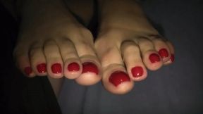 SEXY RED TOES AND SOLES - FULL HD